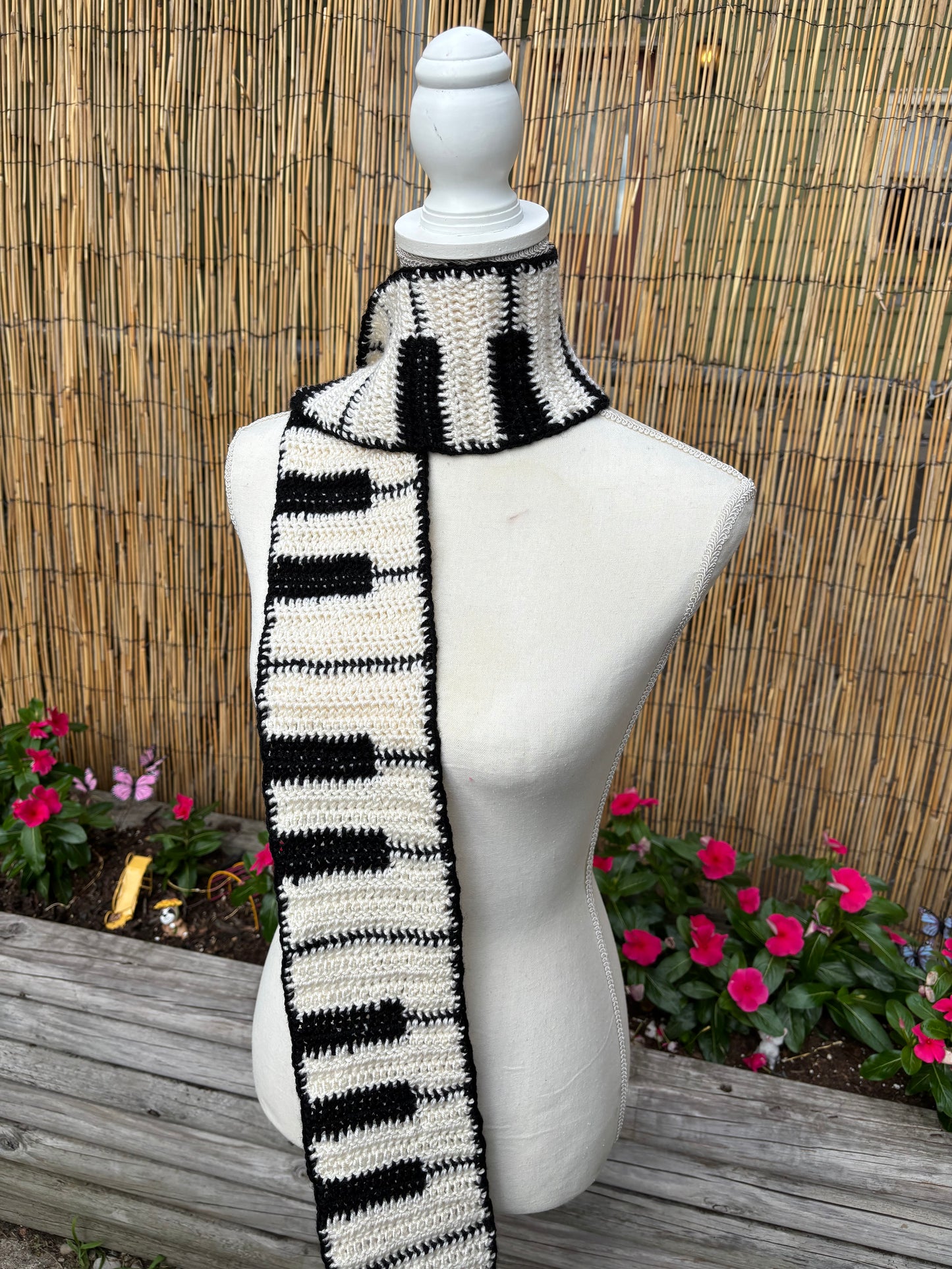 Piano Key Scarf