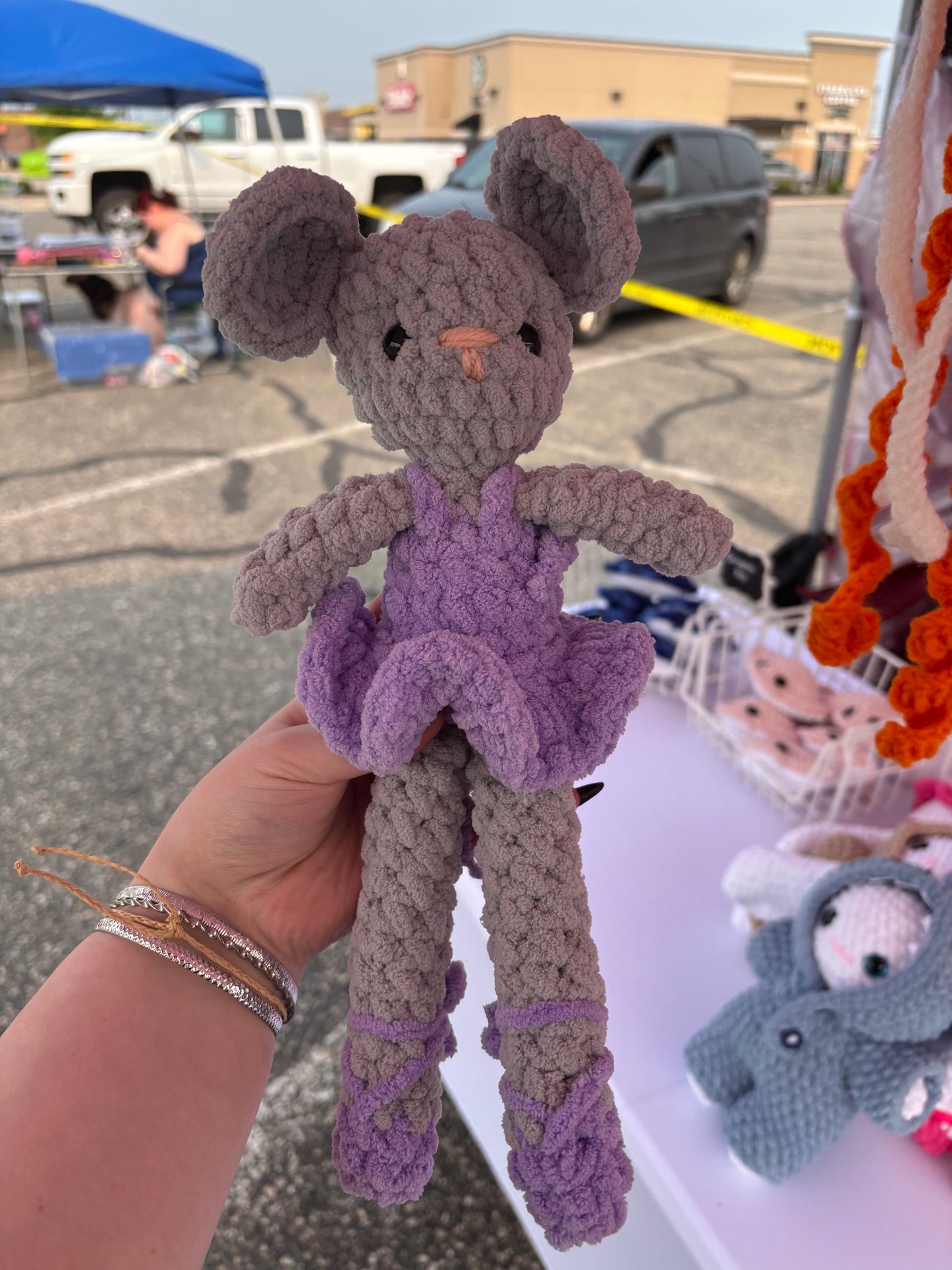 Ballerina Mouse Plush