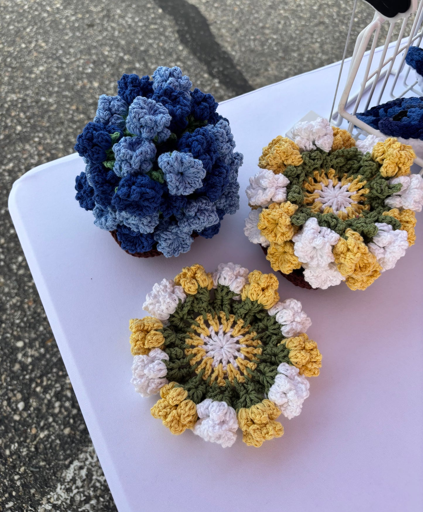 Flower Pot Coasters Sets